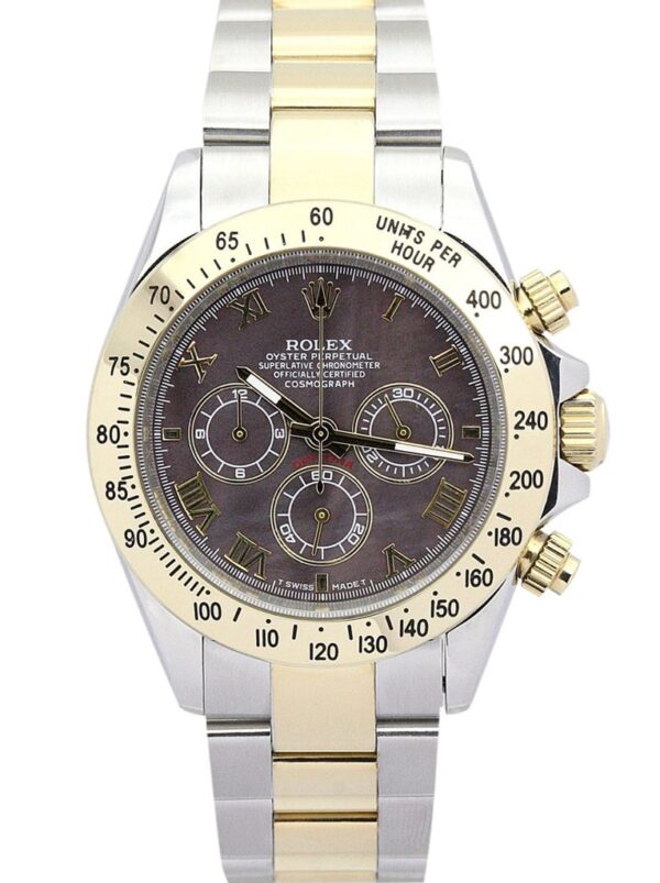 Photo 2 - Men Replica Rolex Rolex Daytona 40mm Dial Dark Brown Ref.116523