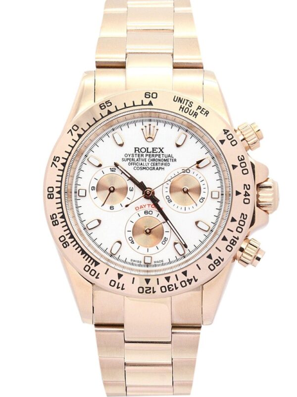 Photo 2 - Men Replica Rolex Rolex Daytona 40mm Dial Ivory Ref.116505