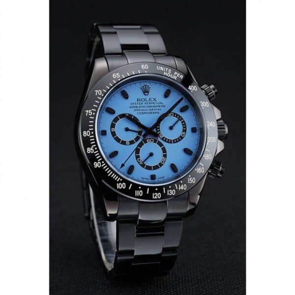 Photo 5 - Men Replica Rolex Rolex Daytona 42mm Dial Blue Ref.1454250