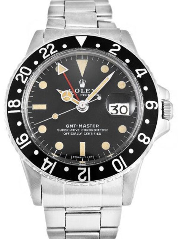 Photo 3 - Men Replica Rolex Rolex GMT-Master 40mm Dial Black Ref.1675