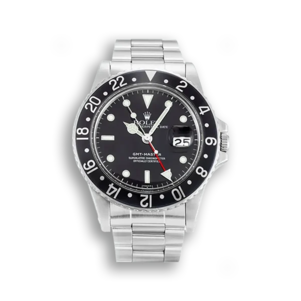 Photo 1 - Men Replica Rolex Rolex GMT-Master 40mm Dial Black Ref.16750