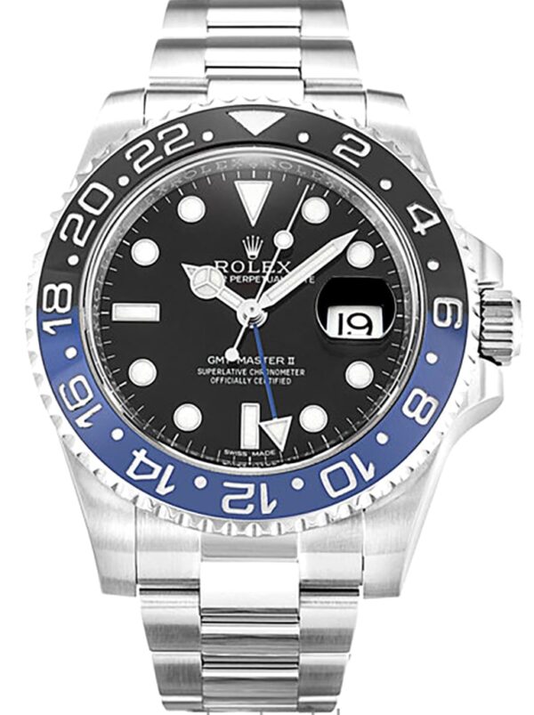 Photo 2 - GMT-Master Rolex GMT-Master II 40mm Dial Black Ref.116710BLNR