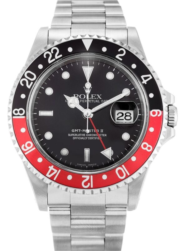 Photo 2 - GMT-Master Rolex GMT-Master II 40mm Dial Black Ref.16710