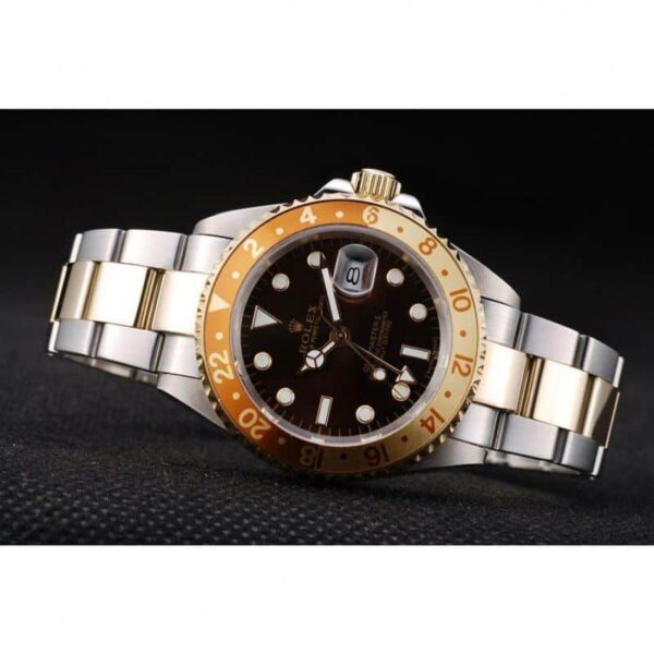 Photo 7 - Men Replica Rolex Rolex GMT-Master II 40mm Dial Black Ref.SC151515