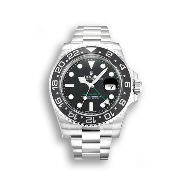 Photo 2 - GMT-Master Rolex GMT-Master II 40mm Dial Black Ref.116710