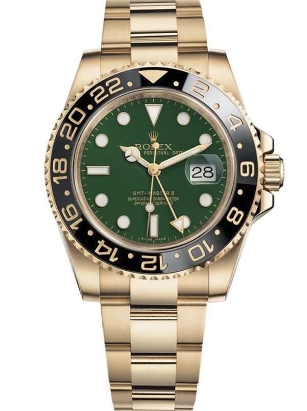 Photo 2 - GMT-Master Rolex GMT-Master II 40mm Dial Green Ref.116718GSO