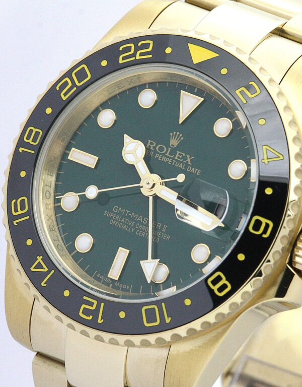 Photo 4 - GMT-Master Rolex GMT-Master II 40mm Dial Green Ref.116718LN