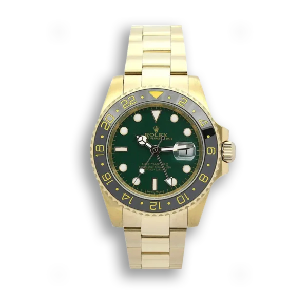 Photo 1 - Men Replica Rolex Rolex GMT-Master II 40mm Dial Green Ref.116718LN