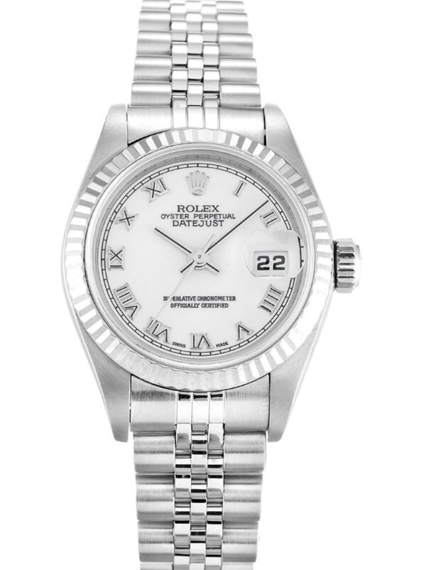 Photo 2 - Datejust Rolex Lady-Datejust Ref.79174 25mm White Dial