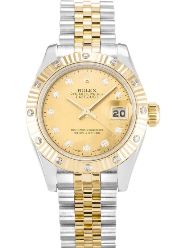 Photo 3 - Datejust Rolex Lady-Datejust Ref.179313 26mm Champagne Dial