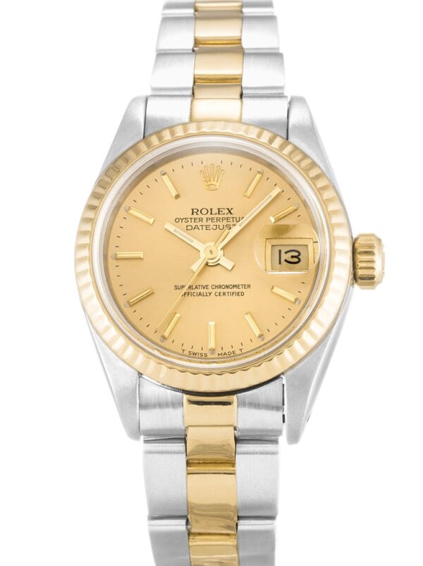 Photo 2 - Women Replica Rolex Rolex Lady-Datejust Ref.69173 Champagne Dial 26mm