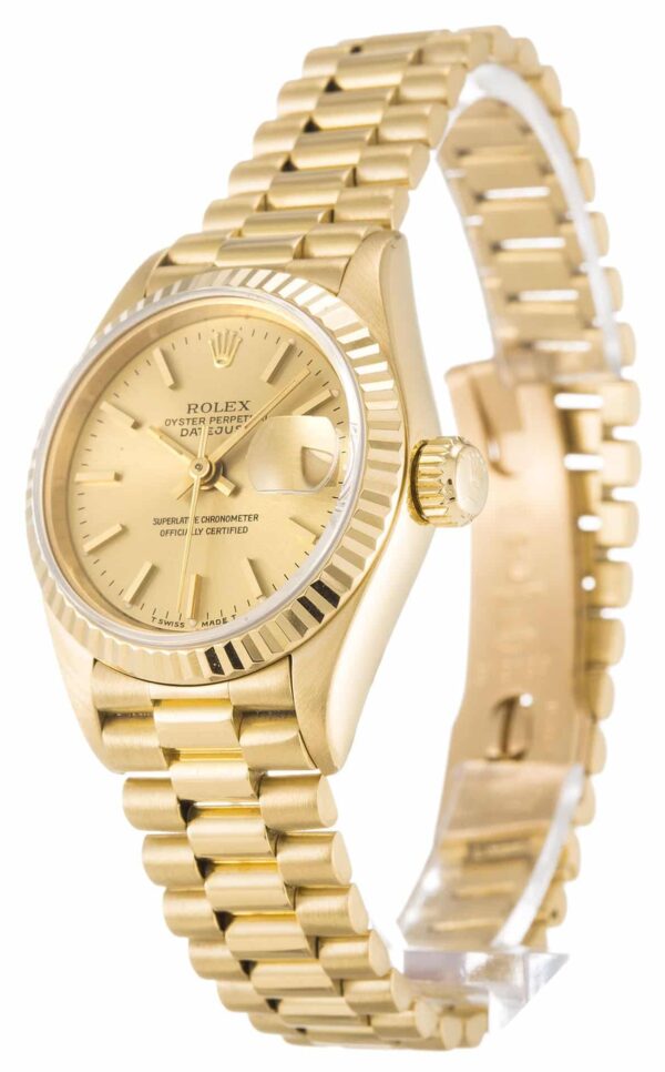 Photo 3 - Datejust Rolex Lady-Datejust Ref.69178 26mm Champagne Dial