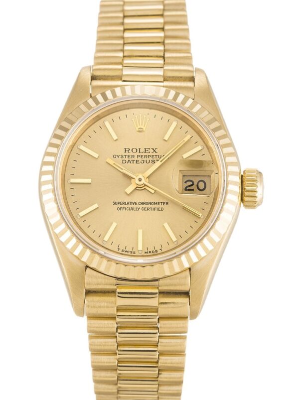 Photo 2 - Datejust Rolex Lady-Datejust Ref.69178 26mm Champagne Dial