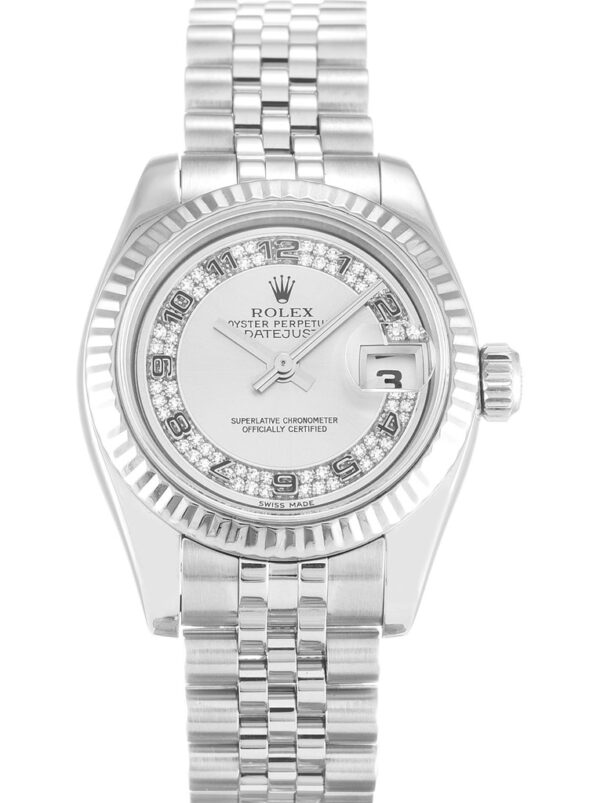 Photo 2 - Datejust Rolex Lady-Datejust Ref.179174 26mm Silver Dial