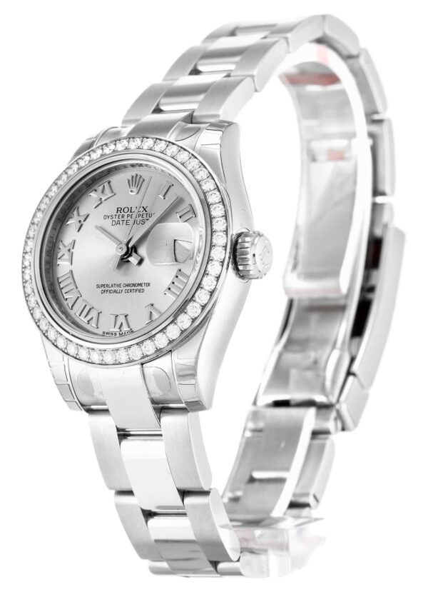 Photo 3 - Datejust Rolex Lady-Datejust Ref.179384 26mm Silver Dial