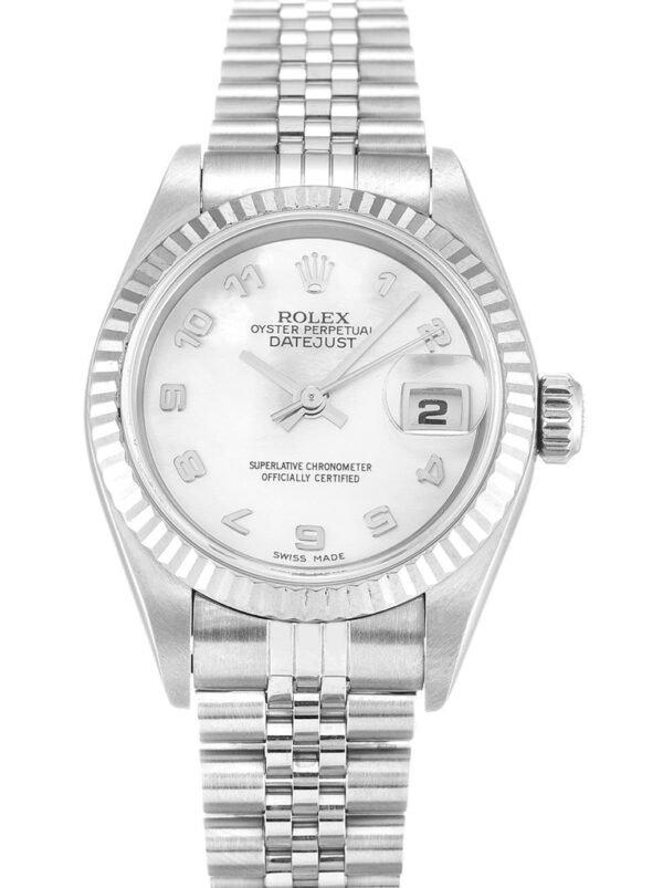 Photo 2 - Datejust Rolex Lady-Datejust Ref.79174 26mm White Mother of Pearl Dial