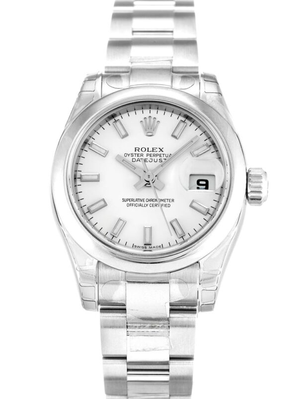 Photo 3 - Datejust Rolex Lady-Datejust Ref.179160 26mm White Dial