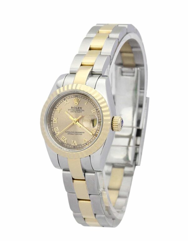 Photo 4 - Datejust Rolex Lady-Datejust Ref.179163 26mm Yellow Gold Dial