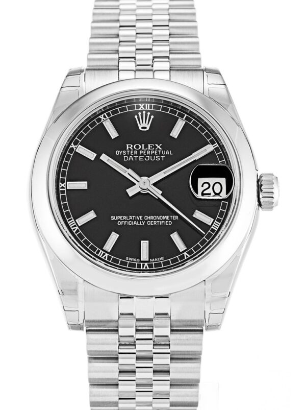 Photo 2 - Datejust Rolex Lady-Datejust Ref.178240 Black Dial 31mm