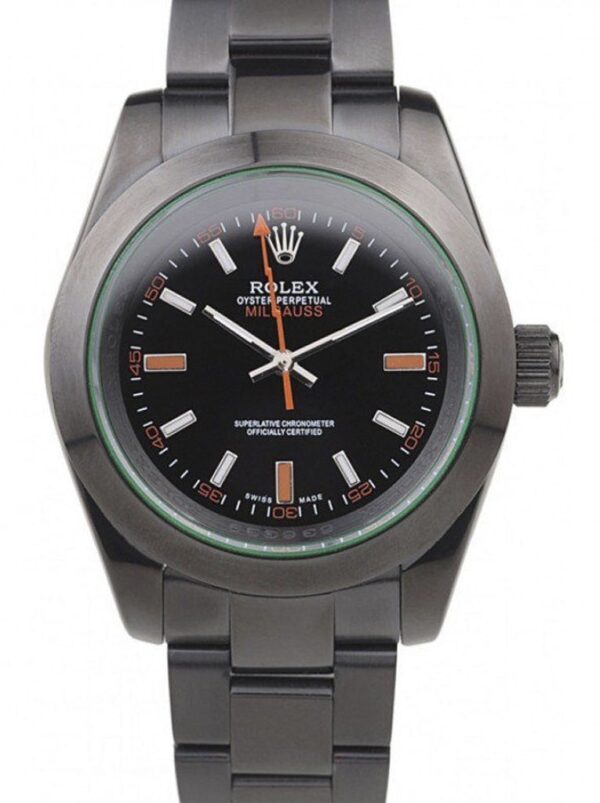 Photo 2 - Men Replica Rolex Rolex Milgauss 40mm Dial Black Ref.SC05090290