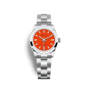 Photo 4 - Women Replica Rolex Rolex Oyster Perpetual Lady 31mm Dial Coral Red Ref.277200