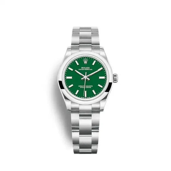 Photo 1 - Oyster Perpetual Date Rolex Oyster Perpetual Lady 31mm Dial Green Ref.277200