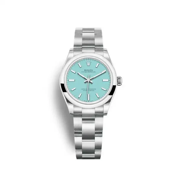 Photo 1 - Women Replica Rolex Rolex Oyster Perpetual Lady 31mm Dial Turquoise Blue Ref.277200