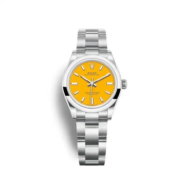 Photo 1 - Women Replica Rolex Rolex Oyster Perpetual Lady 31mm Dial Yellow Ref.277200