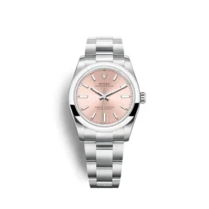 Photo 4 - Oyster Perpetual Date Rolex Oyster Perpetual Lady 34mm Dial Pink Ref.124200