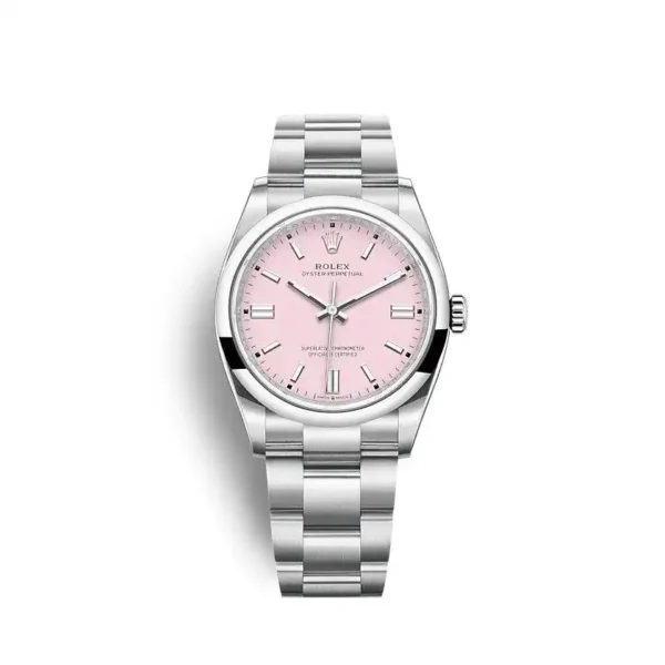 Photo 2 - Men Replica Rolex Rolex Oyster Perpetual Lady 36mm Dial Candy Pink Ref.126000