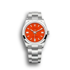 Photo 4 - Men Replica Rolex Rolex Oyster Perpetual Lady 36mm Dial Coral Red Ref.126000