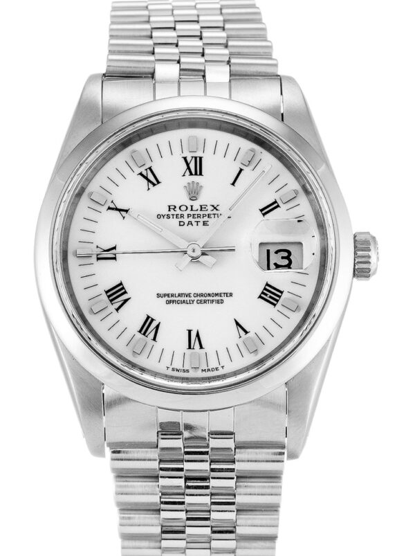 Photo 2 - Oyster Perpetual Date Rolex Oyster Perpetual Date 34mm Dial White Ref.15200