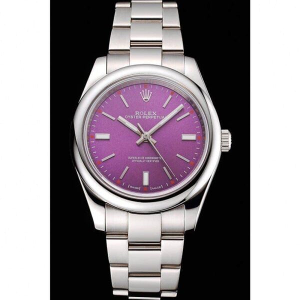 Photo 3 - Men Replica Rolex Rolex Oyster Perpetual Date 41mm Dial Purple Ref.SC016834