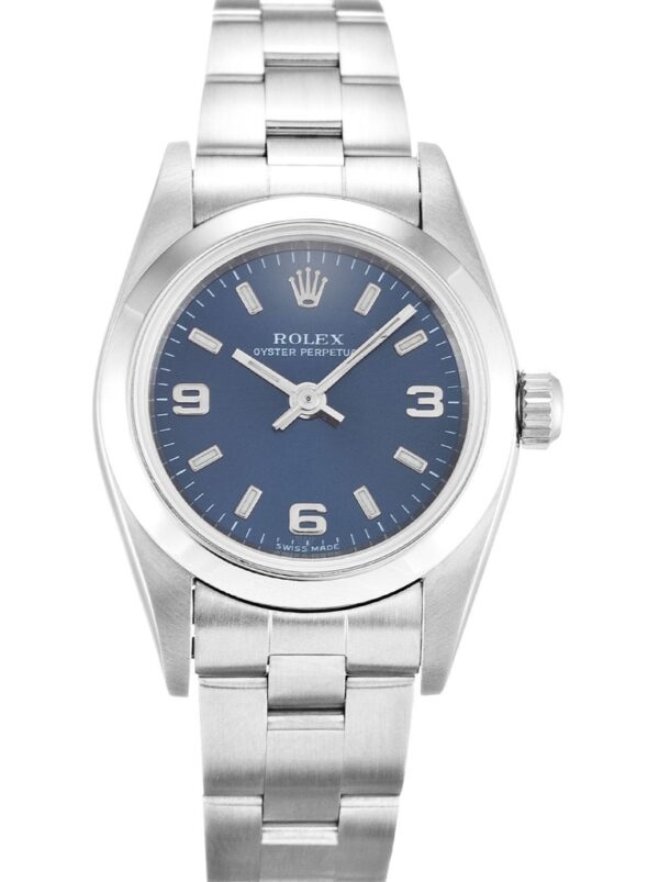 Photo 2 - Oyster Perpetual Date Rolex Oyster Perpetual Lady 24mm Dial Blue Ref.76080