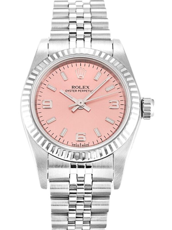 Photo 2 - Women Replica Rolex Rolex Oyster Perpetual Lady 26mm Dial Salmon Ref.76094