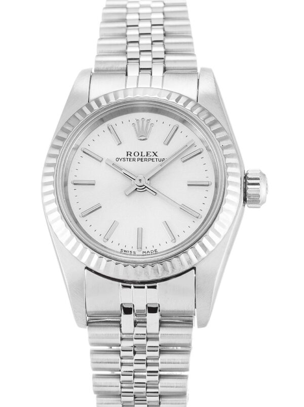 Photo 2 - Oyster Perpetual Date Rolex Oyster Perpetual Lady 26mm Dial Silver Ref.76094