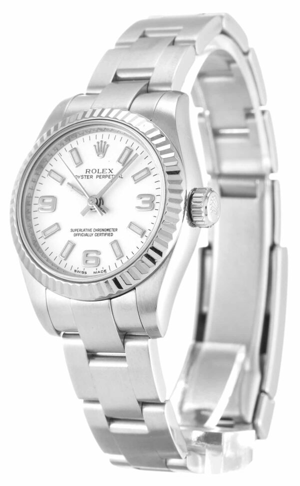 Photo 3 - Oyster Perpetual Date Rolex Oyster Perpetual Lady 26mm Dial White Ref.176234