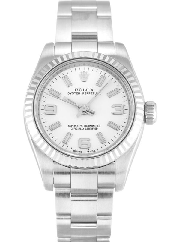 Photo 2 - Oyster Perpetual Date Rolex Oyster Perpetual Lady 26mm Dial White Ref.176234