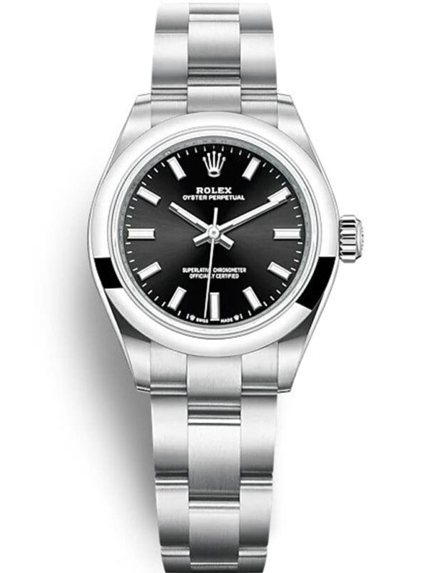 Photo 2 - Oyster Perpetual Date Rolex Oyster Perpetual Lady 28mm Dial Black Ref.276200