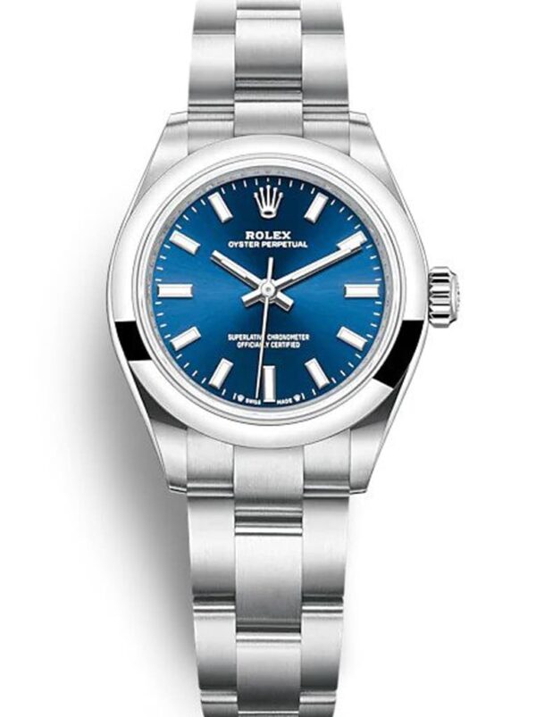 Photo 2 - Oyster Perpetual Date Rolex Oyster Perpetual Lady 28mm Dial Blue Ref.276200