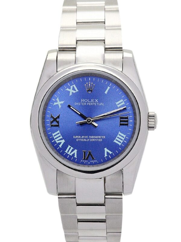 Photo 2 - Women Replica Rolex Rolex Oyster Perpetual Lady 31mm Dial Blue Ref.177200