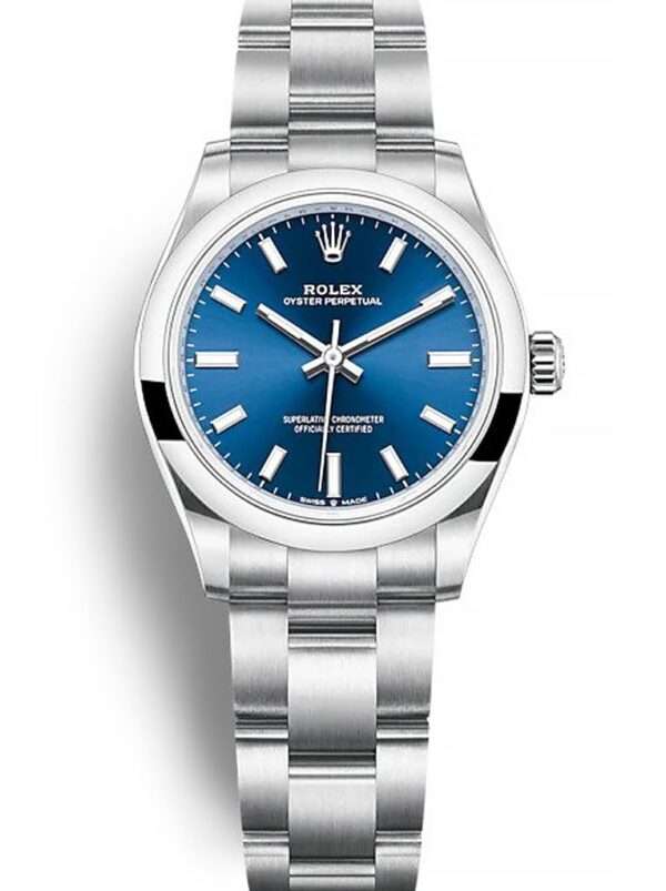 Photo 2 - Oyster Perpetual Date Rolex Oyster Perpetual Lady 31mm Dial Blue Ref.277200