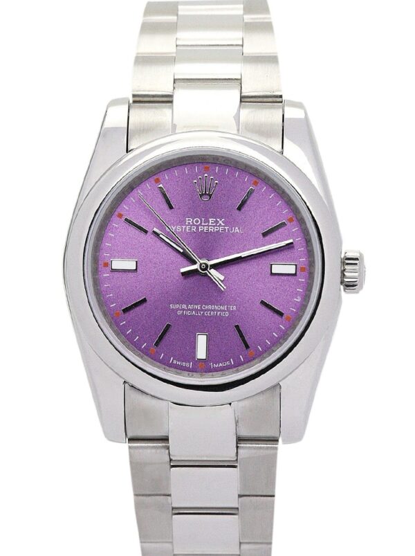 Photo 2 - Women Replica Rolex Rolex Oyster Perpetual Lady 31mm Dial Purple Ref.177200