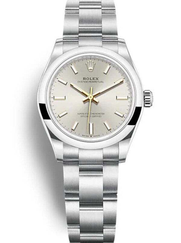 Photo 2 - Oyster Perpetual Date Rolex Oyster Perpetual Lady 31mm Dial Silver Ref.277200