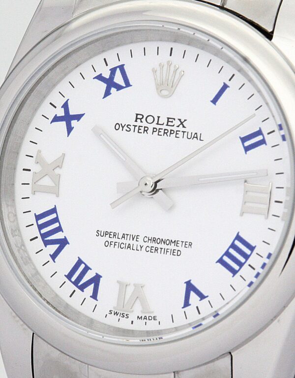 Photo 4 - Oyster Perpetual Date Rolex Oyster Perpetual Lady Dial White 31mm Ref.177200