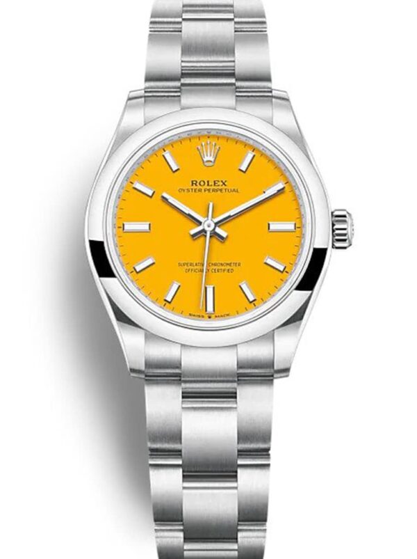 Photo 2 - Oyster Perpetual Date Rolex Oyster Perpetual Lady 31mm Dial Yellow Ref.277200