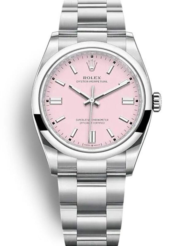 Photo 3 - Men Replica Rolex Rolex Oyster Perpetual Lady 36mm Dial Candy Pink Ref.126000