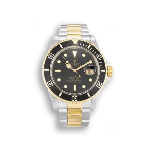 Photo 1 - Men Replica Rolex Rolex Submariner Ref.16613 40mm Black Dial