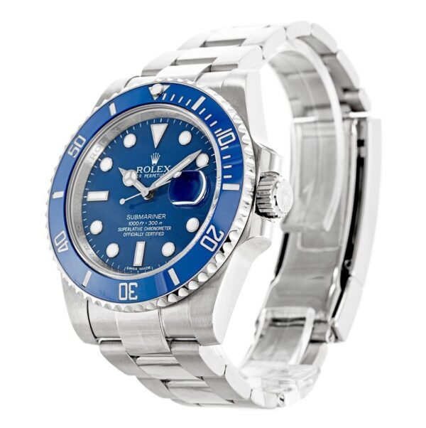 Photo 3 - Men Replica Rolex Rolex Submariner Ref.116619LB 40mm Blue Dial