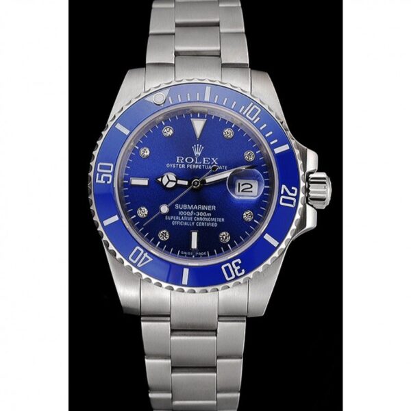 Photo 3 - Men Replica Rolex Rolex Submariner 40mm Dial Blue Ref.622638